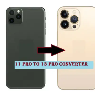 Converter Back Panel Housing Body for Apple iPhone 11 Pro Convert to Apple iPhone 13 Pro