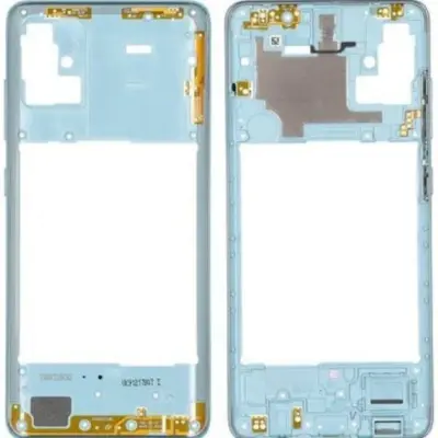 Middle Ring Outer Frame for Samsung Galaxy A51 Blue