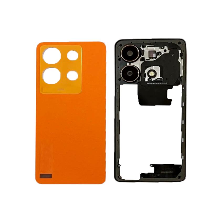 Back Panel Housing for Infinix Note 30 4G: Sunset Gold (Orange)