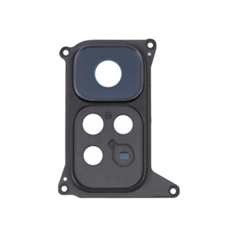 Camera Glass Lense With Frame for Xioami Mi Note 11S Black