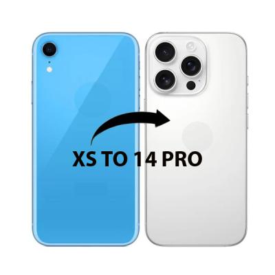 Converter Back Panel Housing Body for Apple iPhone XS Convert to Apple iPhone 14 Pro