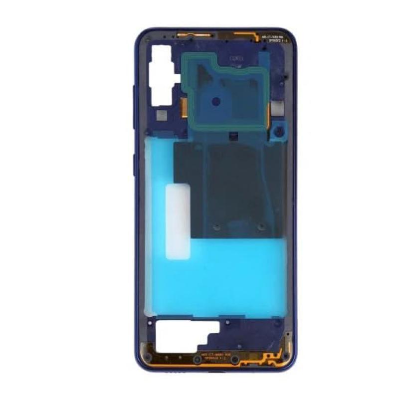 Power Volume Key Ring Frame Middle Compatible with Samsung Galaxy M40 (Sky Blue)