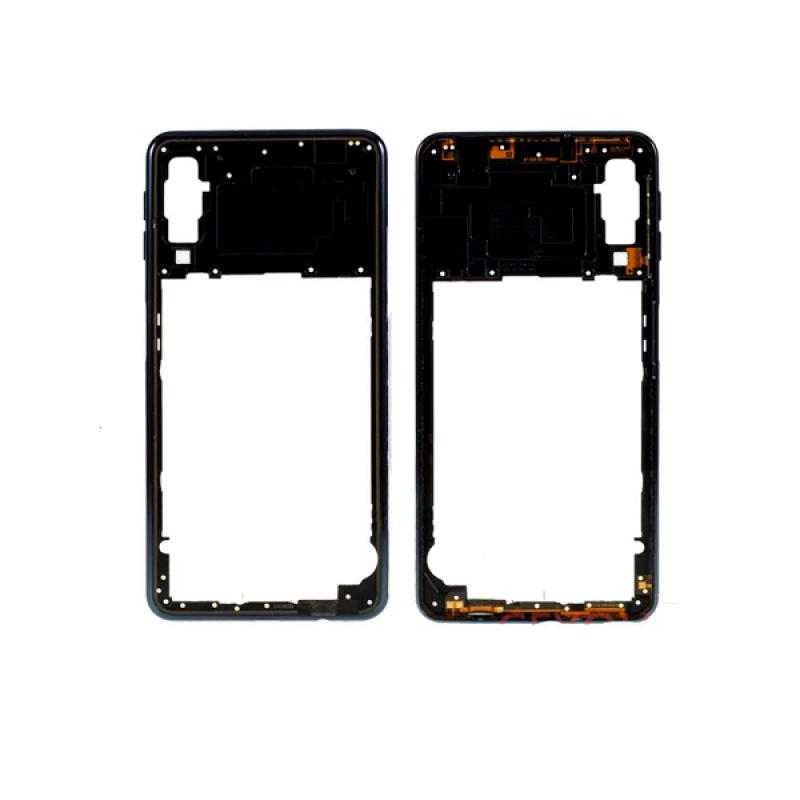 Middle Ring Outer Frame for Samsung Galaxy A7 2018 (A750) Black