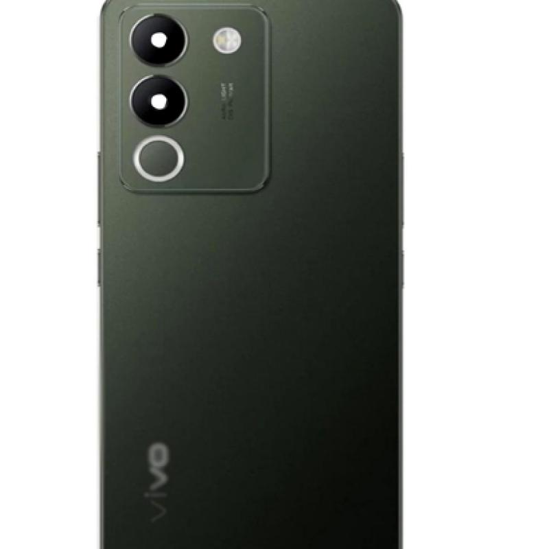Replacement Back Door Panel with Camera Lens for Vivo Y200 Black