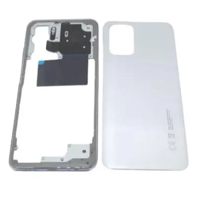 Back Panel Housing with Middle Ring for Redmi Note 10s White